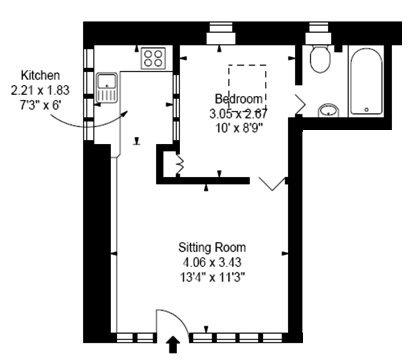 Bowgie floor plan